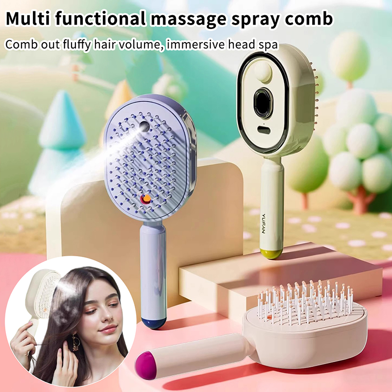 Hair Care Essential - Многофункциональная массажная расческа, электрический массажер для
