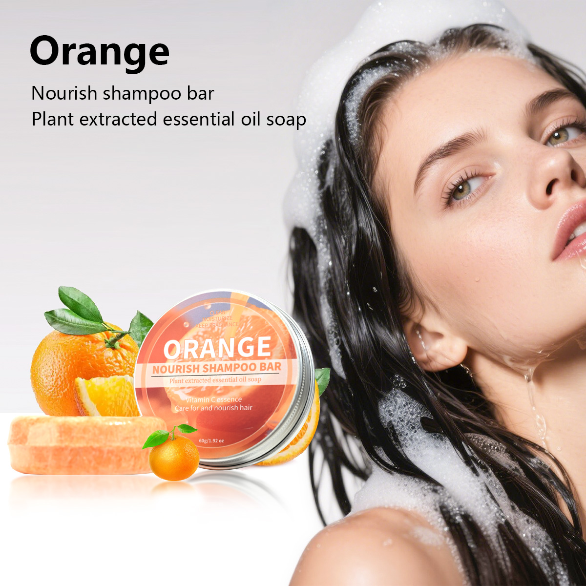 Hair Care Pantene - Твердый шампунь с эфирным маслом сладкого