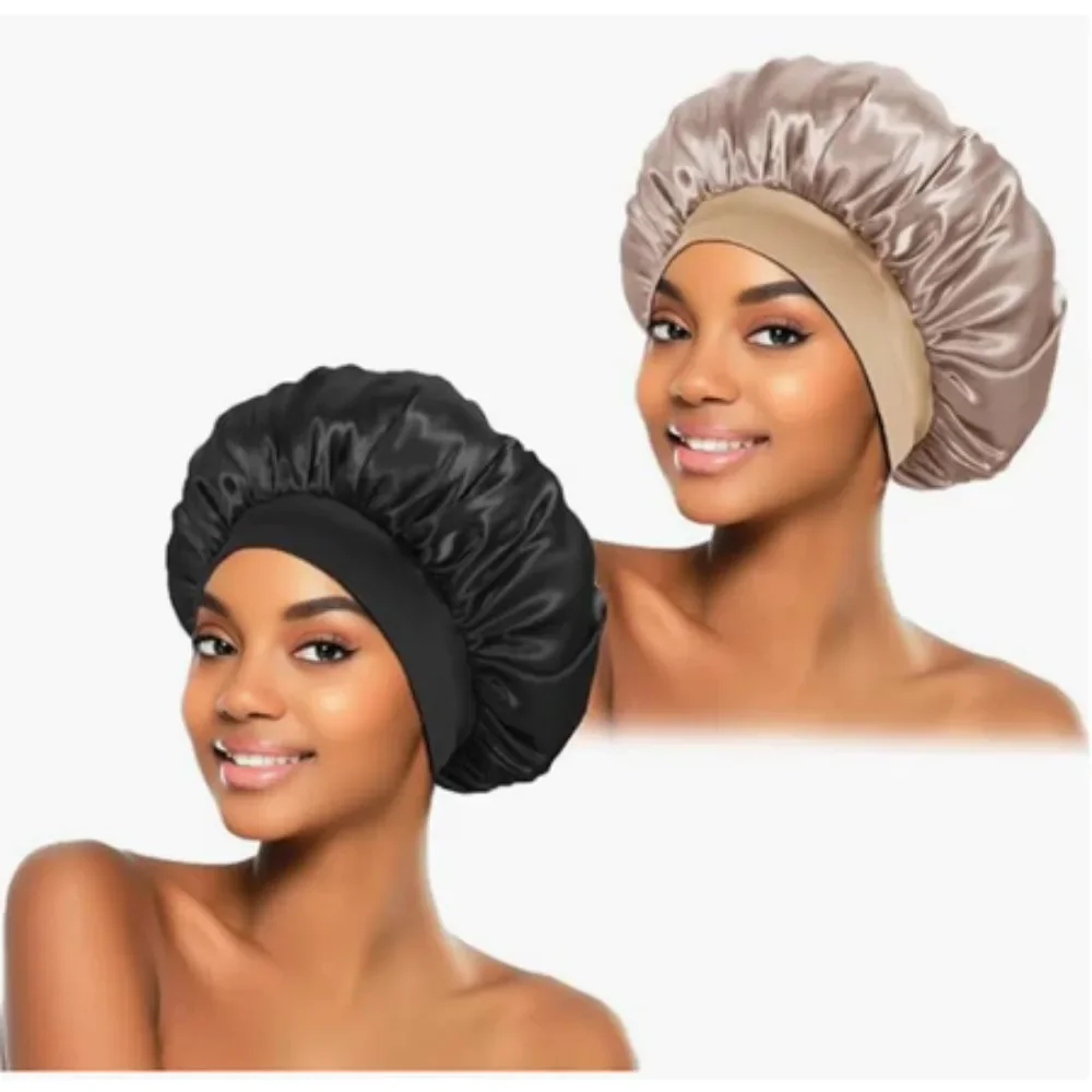 Satin Hair Bonnet - Шелковый чепчик для сна, атласные чепчики