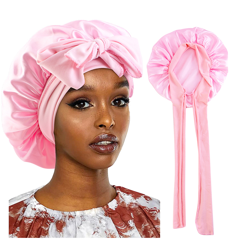 Satin Hair Bonnet - Новая атласная шапочка для сна для