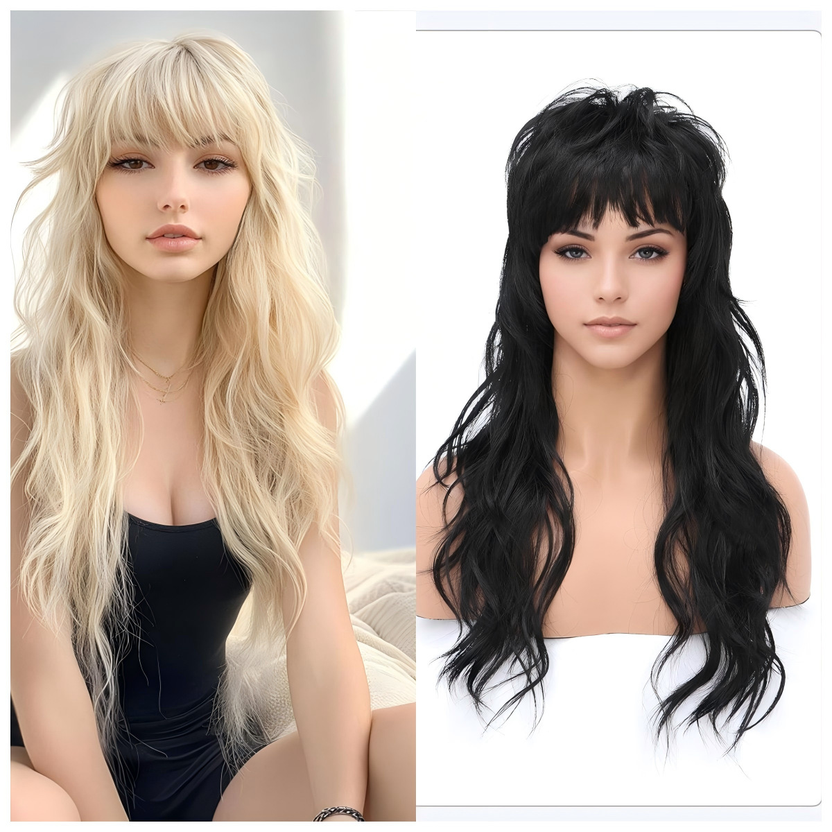 Braiding Hair Kanekalon - Синтетический длинный кудрявый парик в стиле