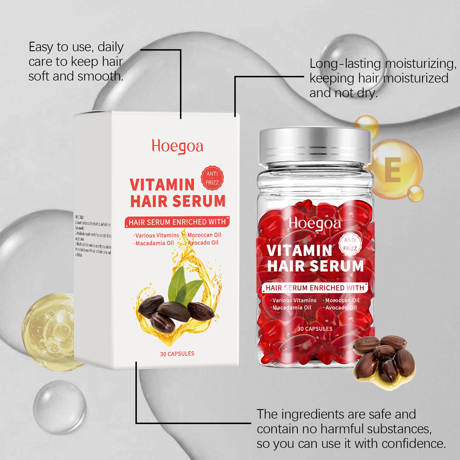 Hair Care Hair Serum - Витаминная сыворотка для ухода за волосами,