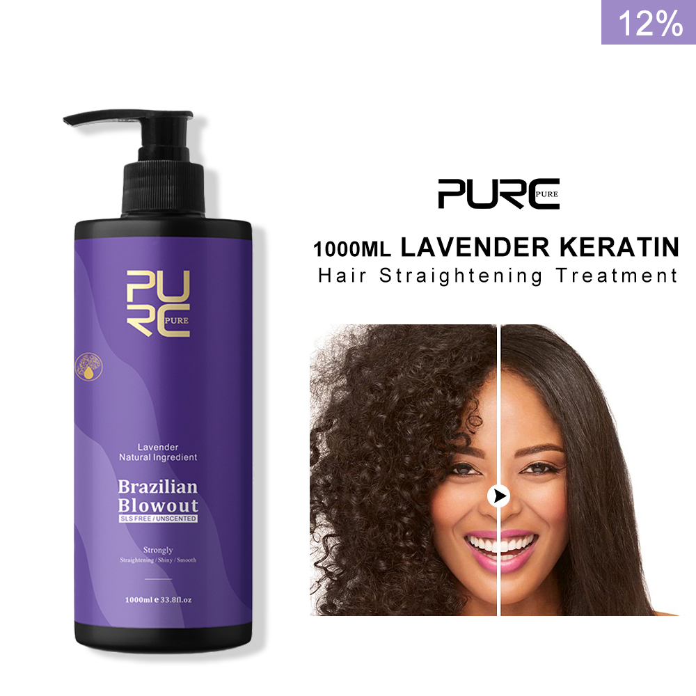 Hair Care Korean Products - PURC Лаванда 12% бразильский кератин, выпрямление