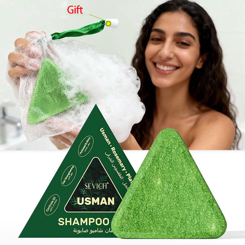 Hair Care Pantene - Натуральное мыло-шампунь ручной работы Usman Grass