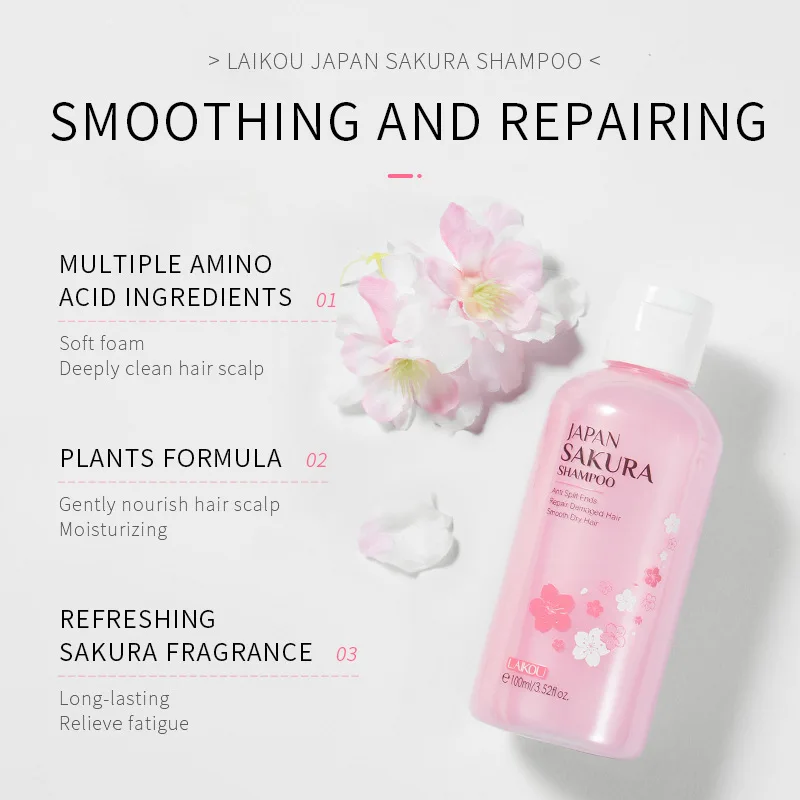 Шампунь LAIKOU японский для во – обзор и цена Hair Care Korean Products