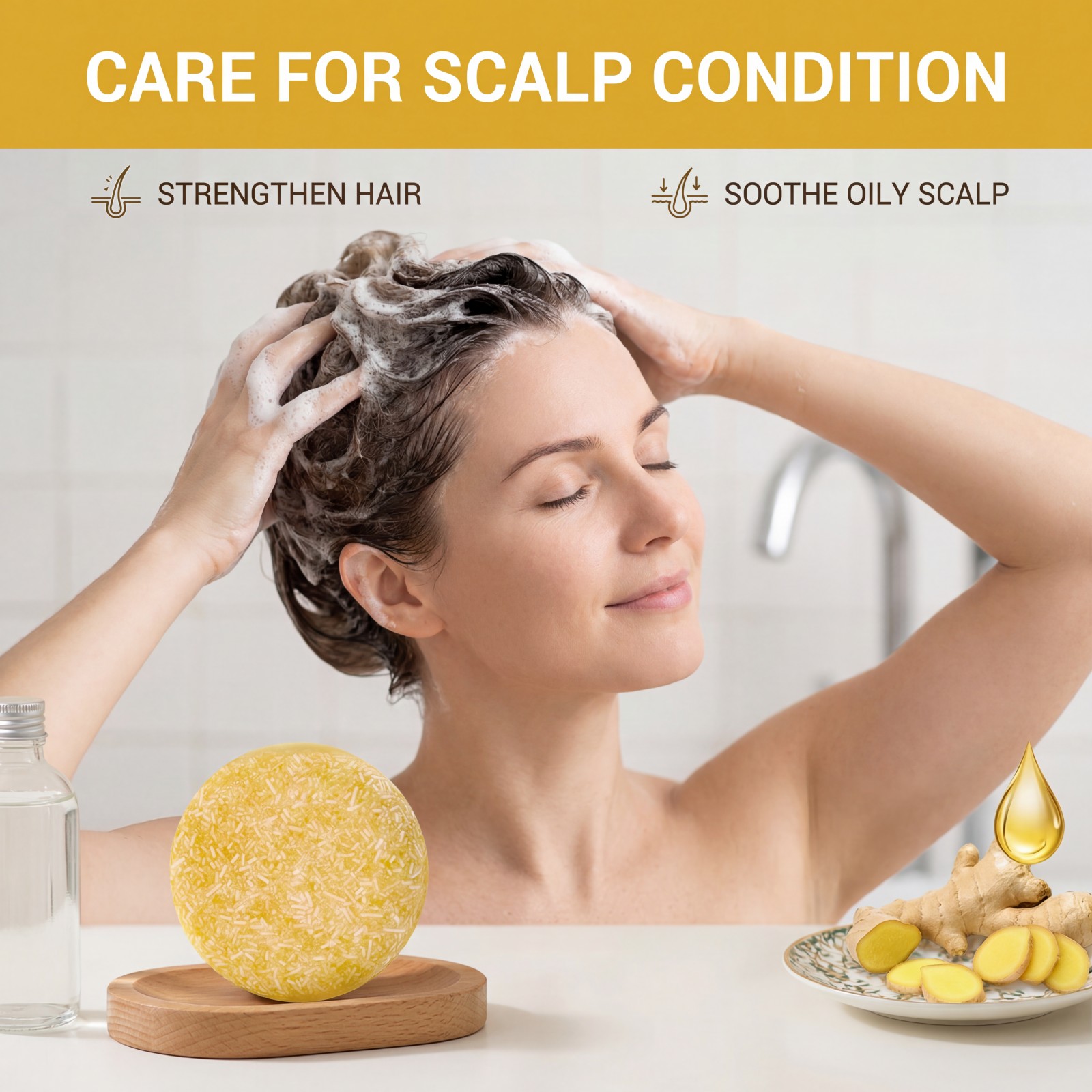 1 шт. Твердый шампунь с имбире – обзор и цена Hair Care Pantene