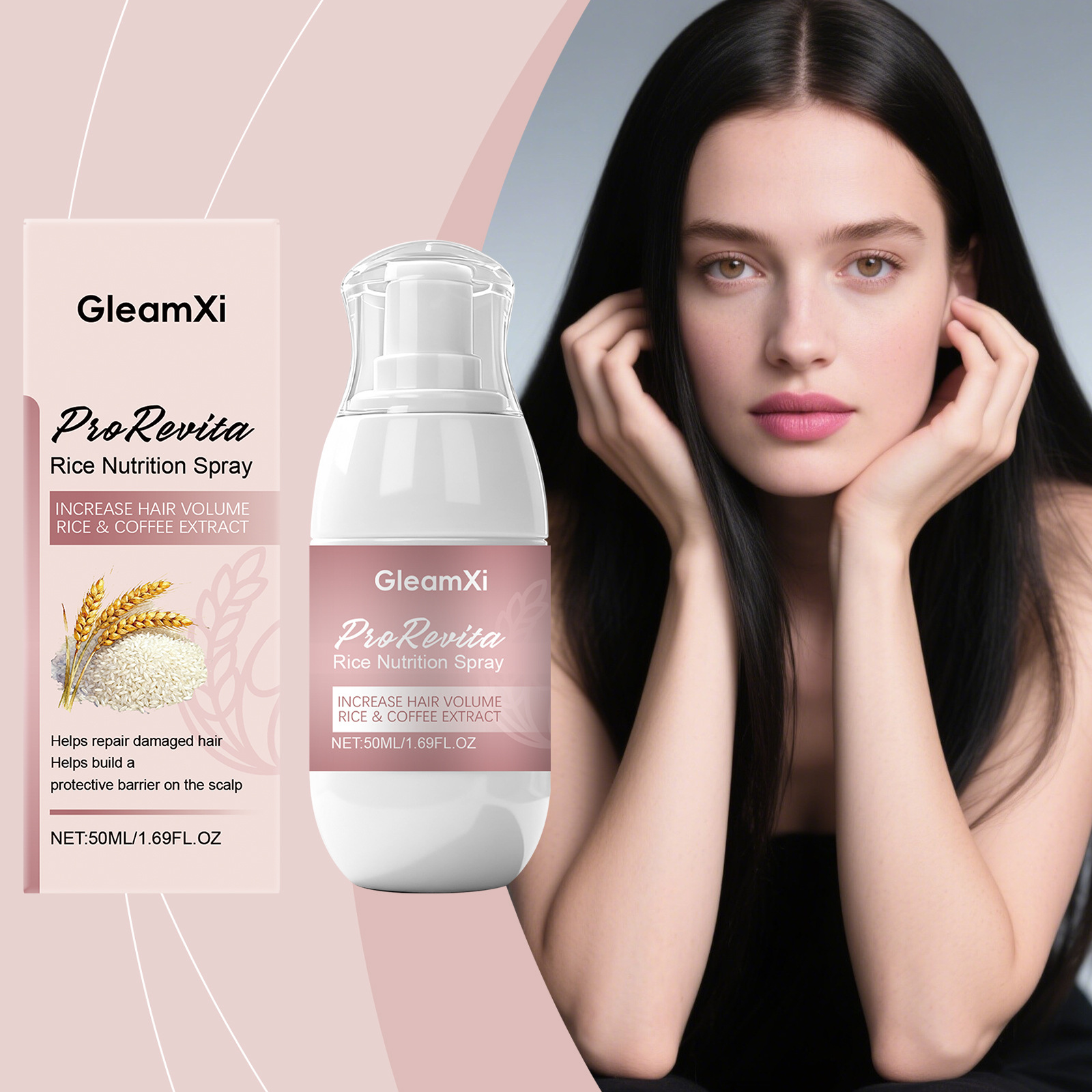 Спрей для волос с рисовой водо – обзор и цена Hair Care For Hair Fall