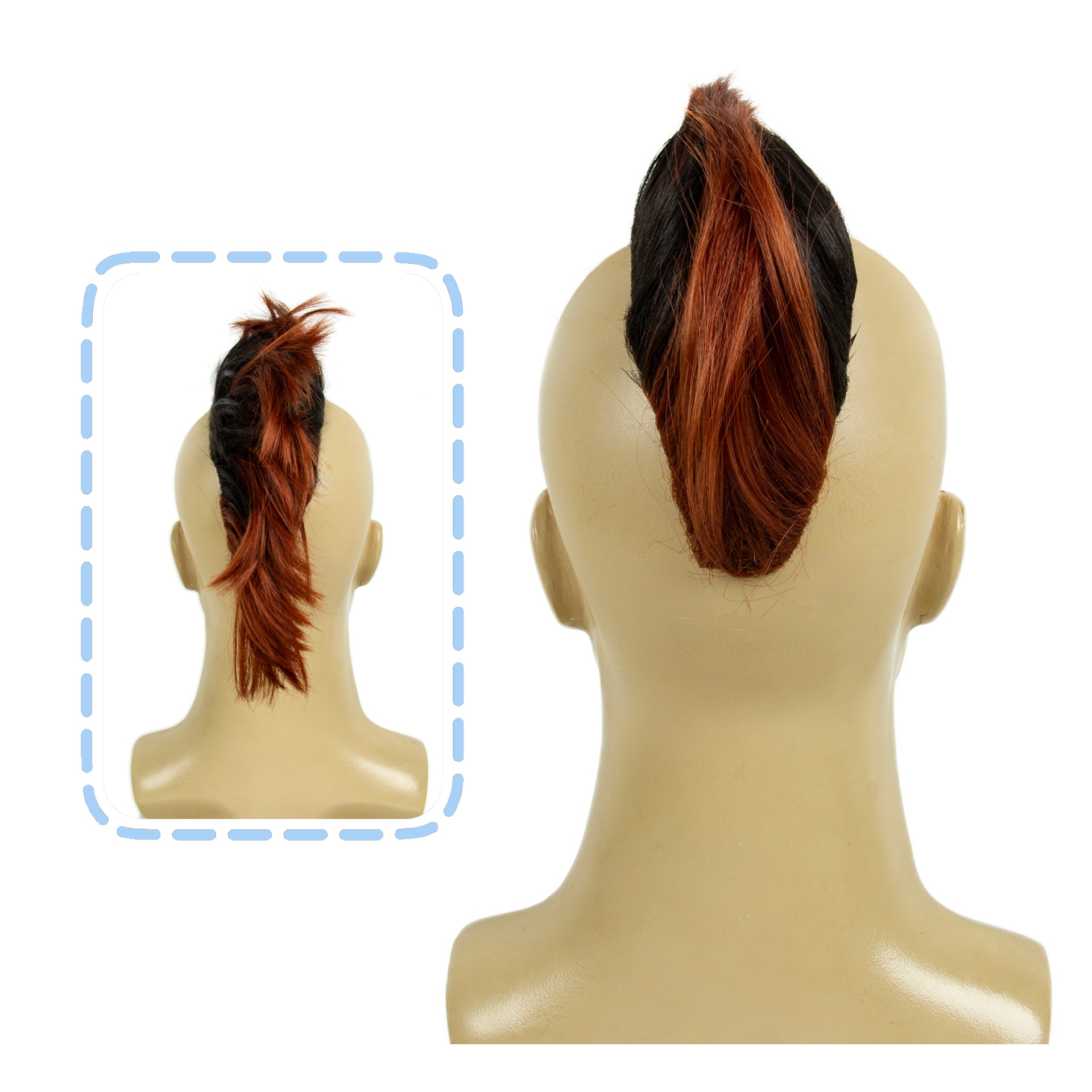 Синтетический парик-накладка R – обзор и цена Braiding Hair Kanekalon