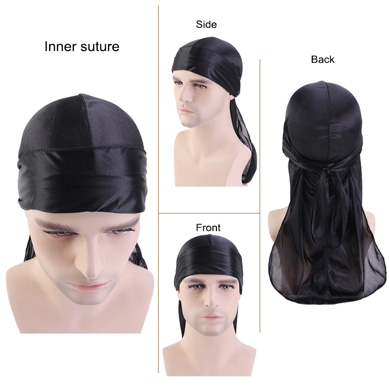 3 шт./лот, длинные шелковые ат – обзор и цена Satin Hair Bonnet