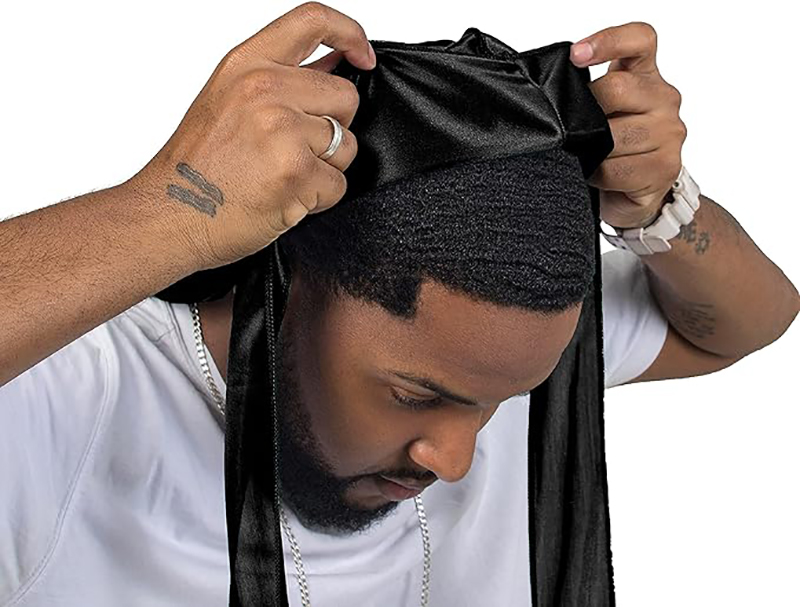 3 шт./лот, длинные шелковые ат – обзор и цена Satin Hair Bonnet