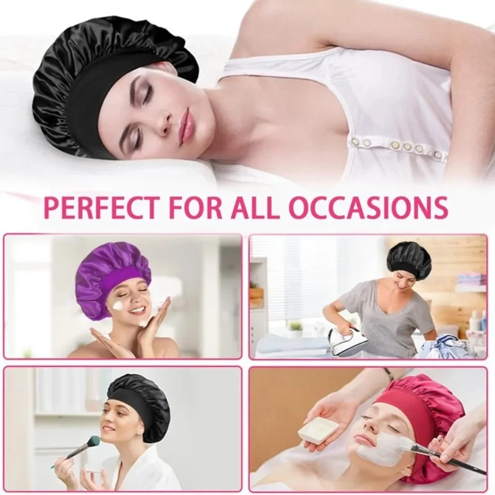 Шелковый чепчик для сна, атлас – обзор и цена Satin Hair Bonnet