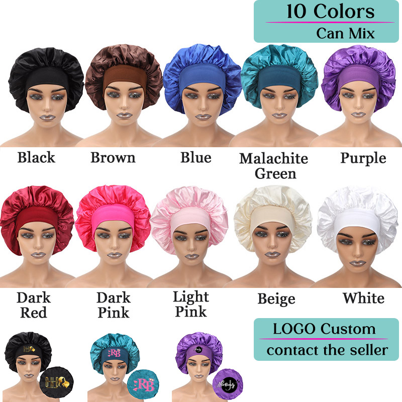 Удобные атласные шапочки для в – обзор и цена Satin Hair Bonnet
