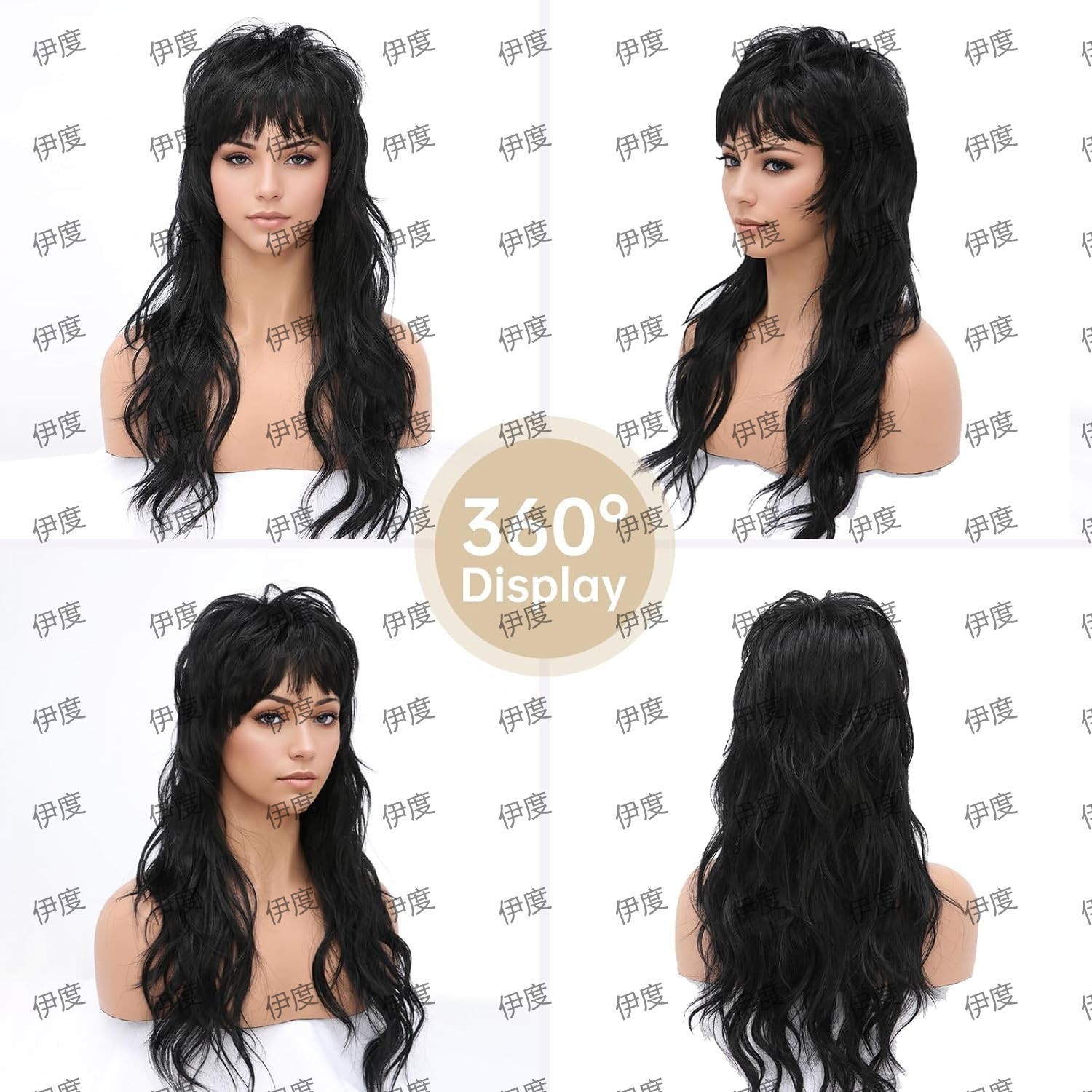 Синтетический длинный кудрявый – обзор и цена Braiding Hair Kanekalon