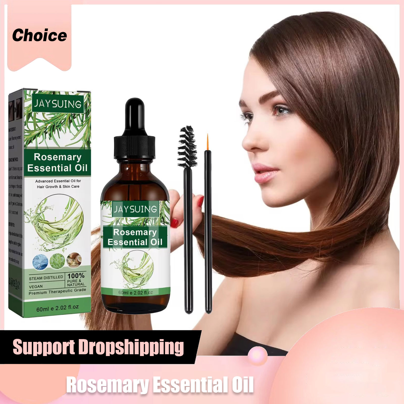 Эфирное масло розмарина для ро – обзор и цена Hair Care Hair Serum