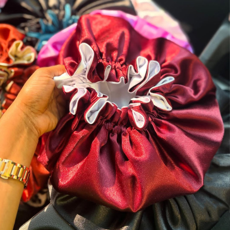Шелковые шапочки на заказ, пер – обзор и цена Satin Hair Bonnet