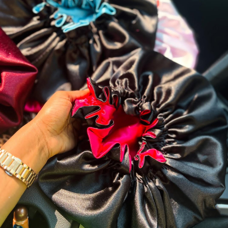 Шелковые шапочки на заказ, пер – обзор и цена Satin Hair Bonnet
