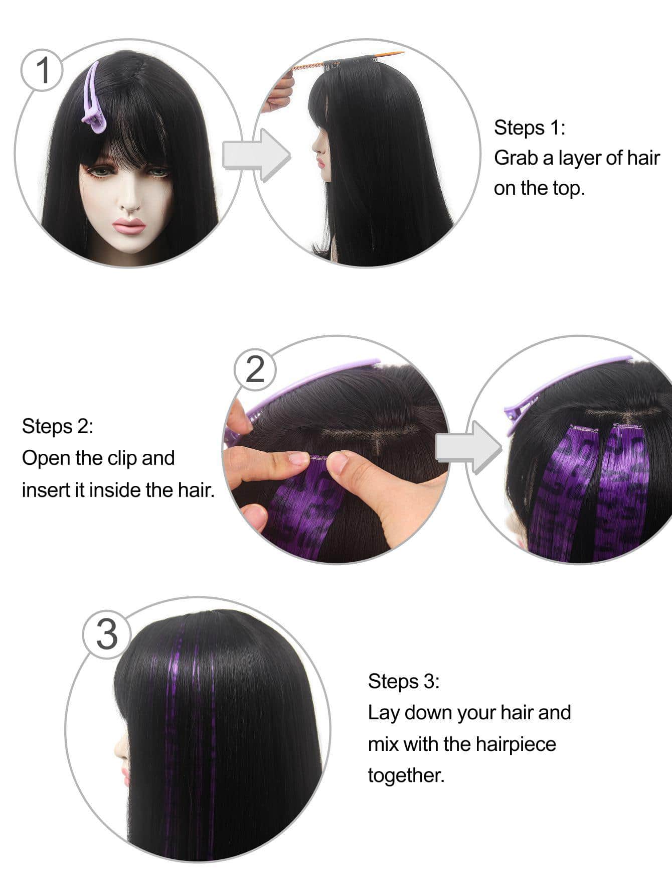 2/7 шт. 20-дюймовые цветные на – обзор и цена Braiding Hair Kanekalon