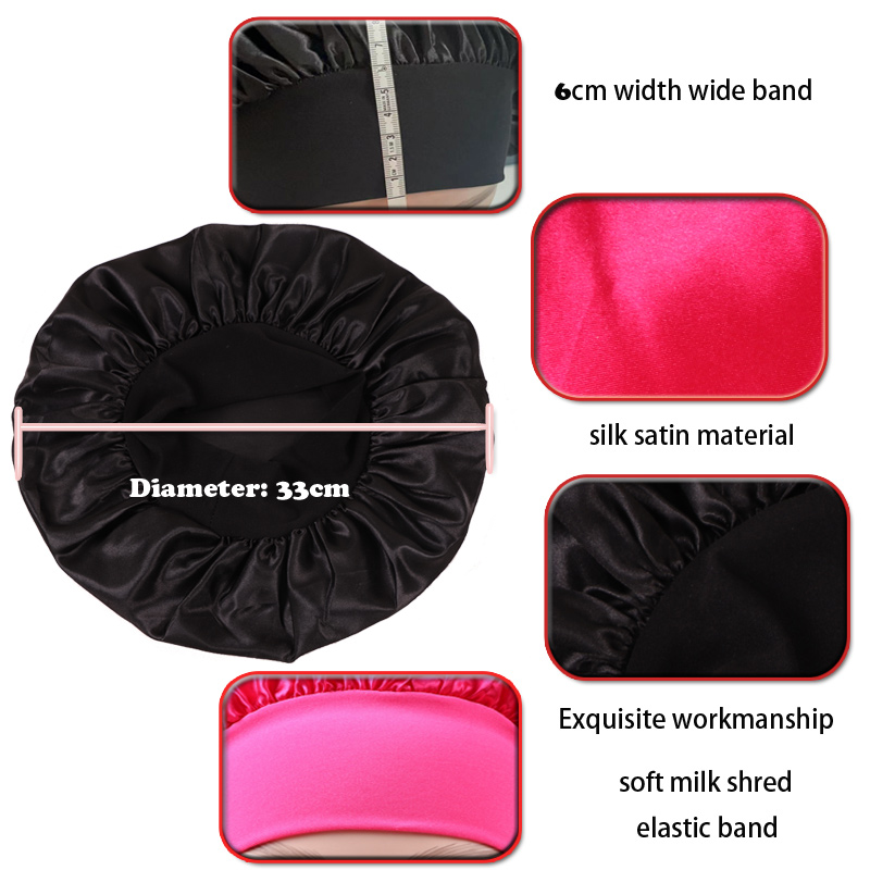 10 шт. атласных шапочек с инди – обзор и цена Satin Hair Bonnet