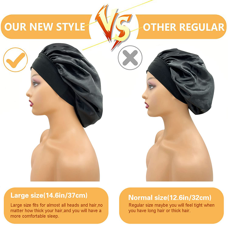 2 шт./лот, женские атласные од – обзор и цена Satin Hair Bonnet