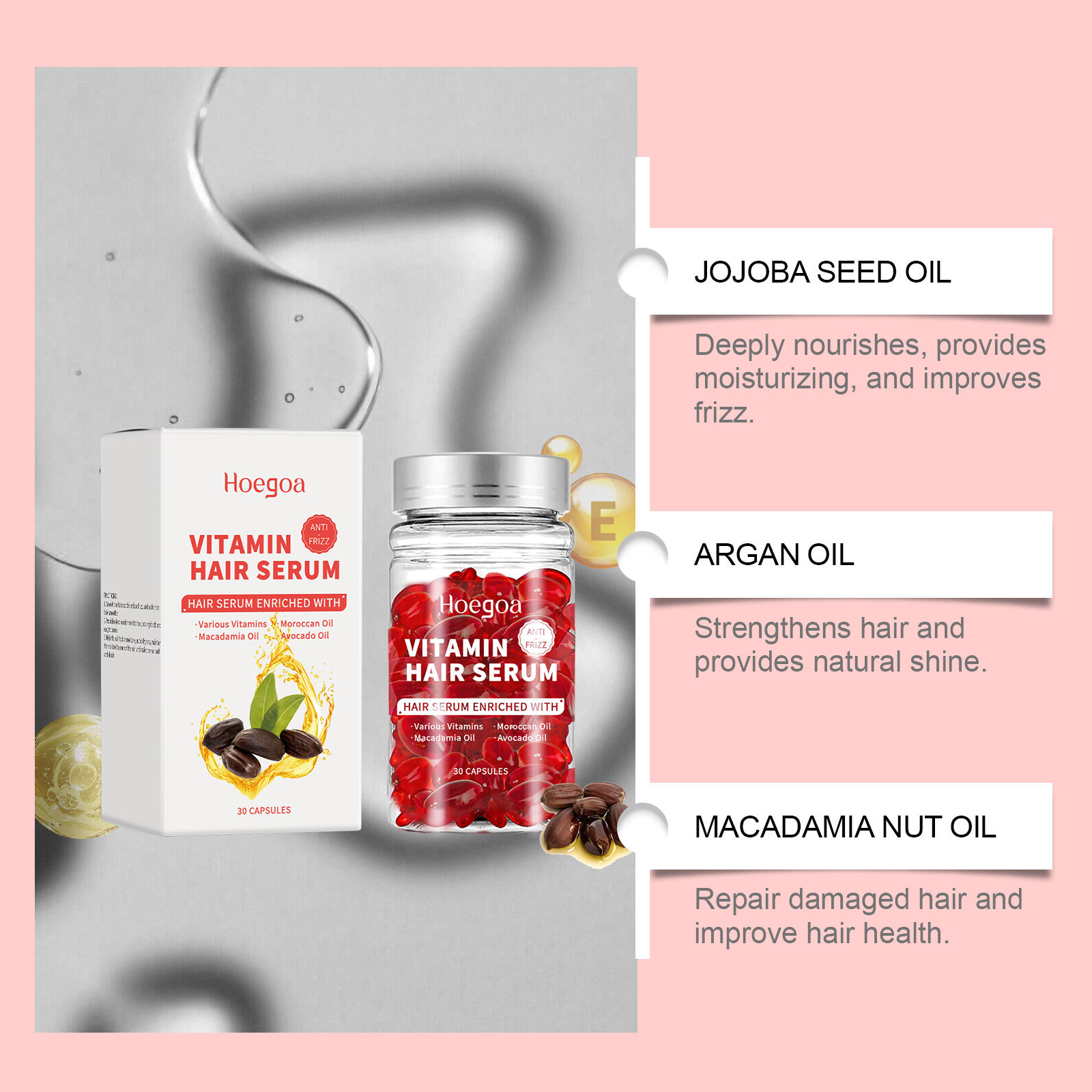 Витаминная сыворотка для ухода – обзор и цена Hair Care Hair Serum