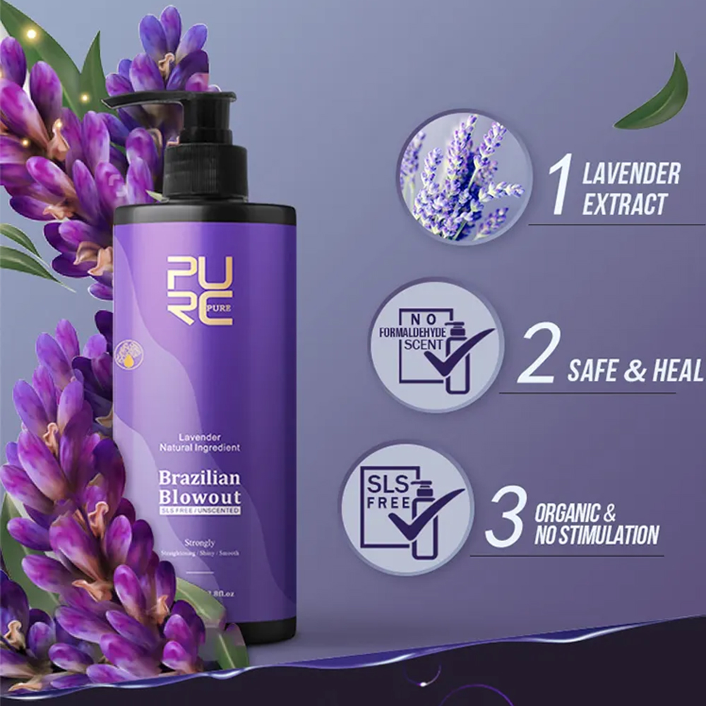 PURC Лаванда 12% бразильский к – обзор и цена Hair Care Korean Products